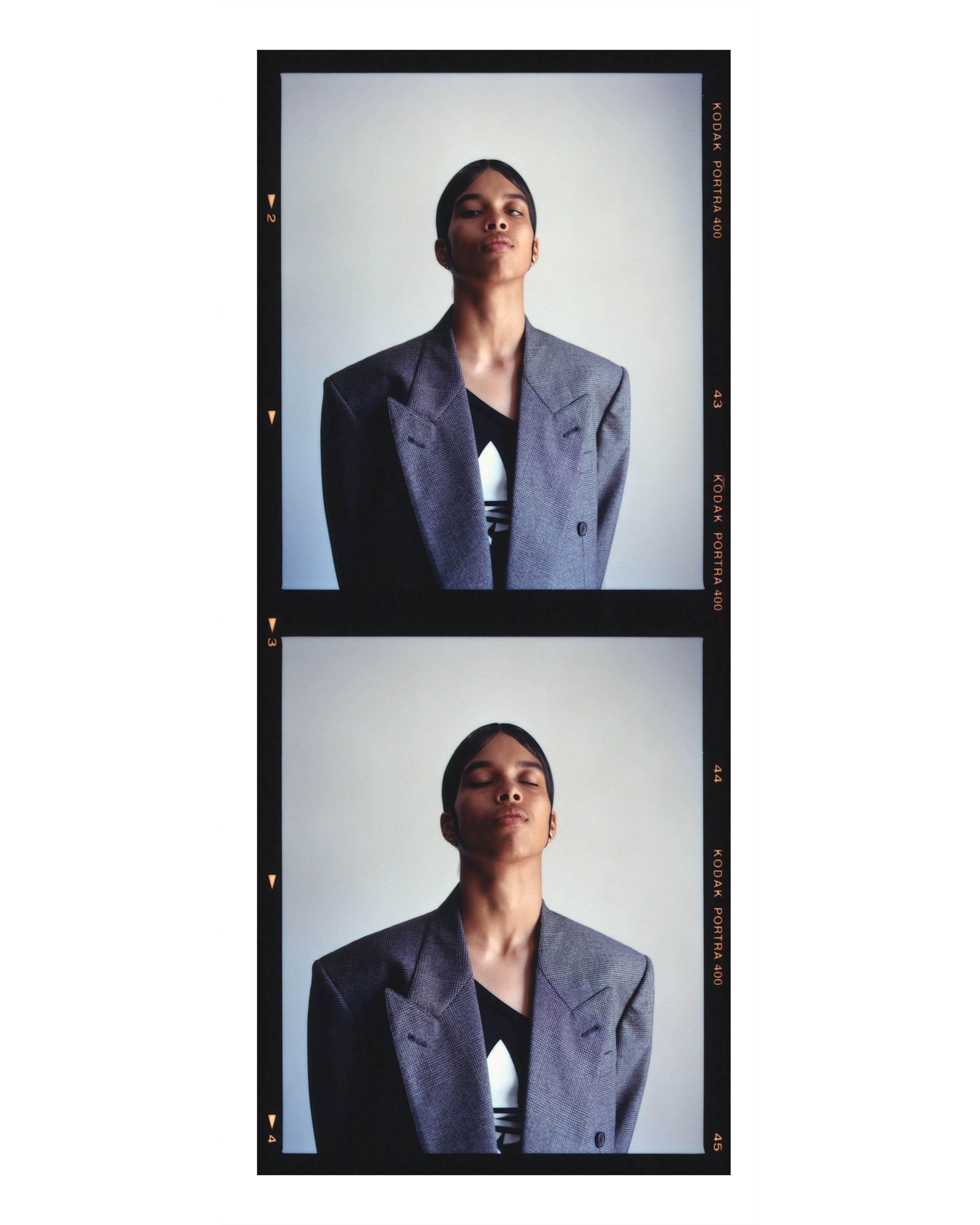 All clothing by Gucci