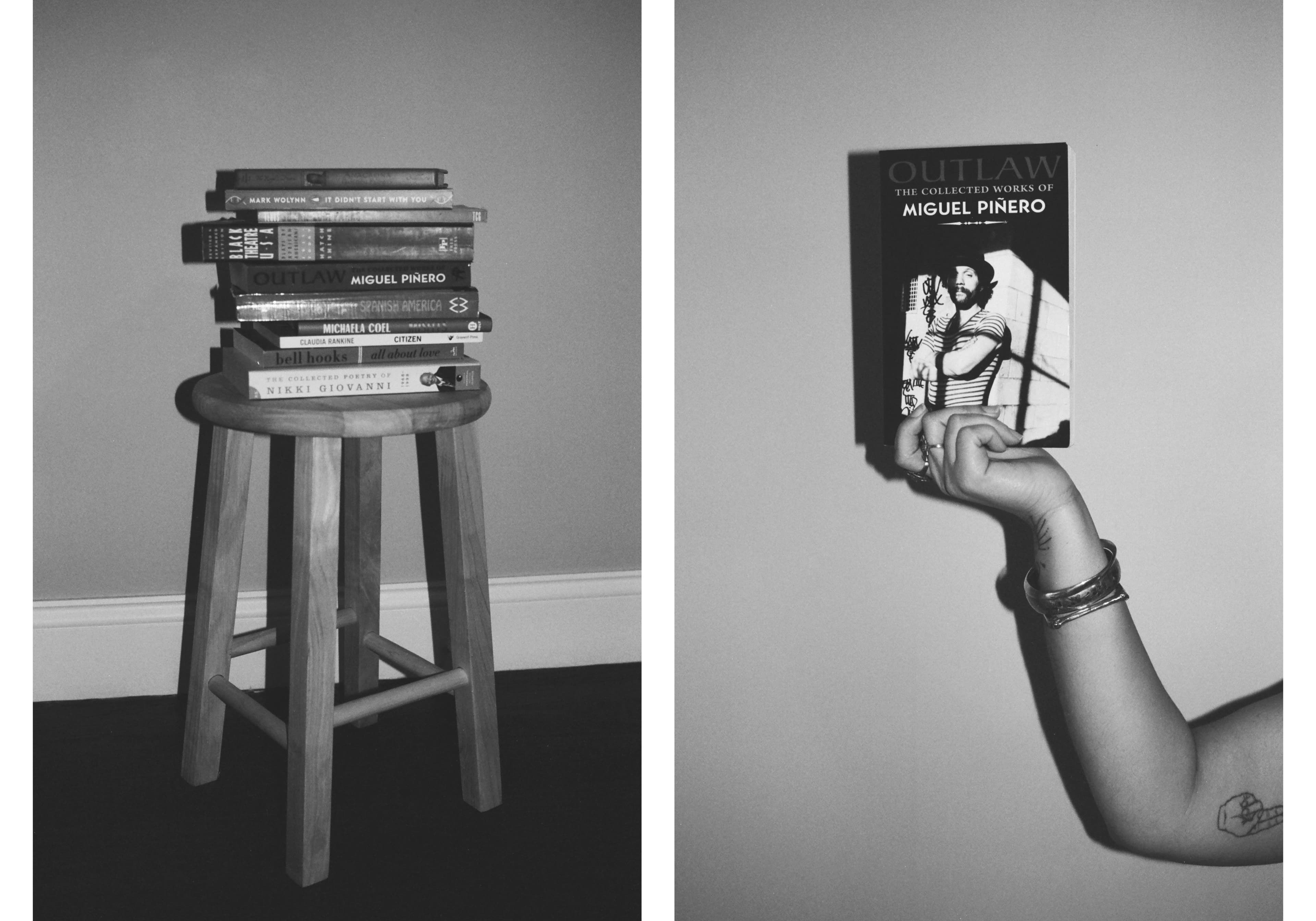 All jewelry, De Jesús’s own