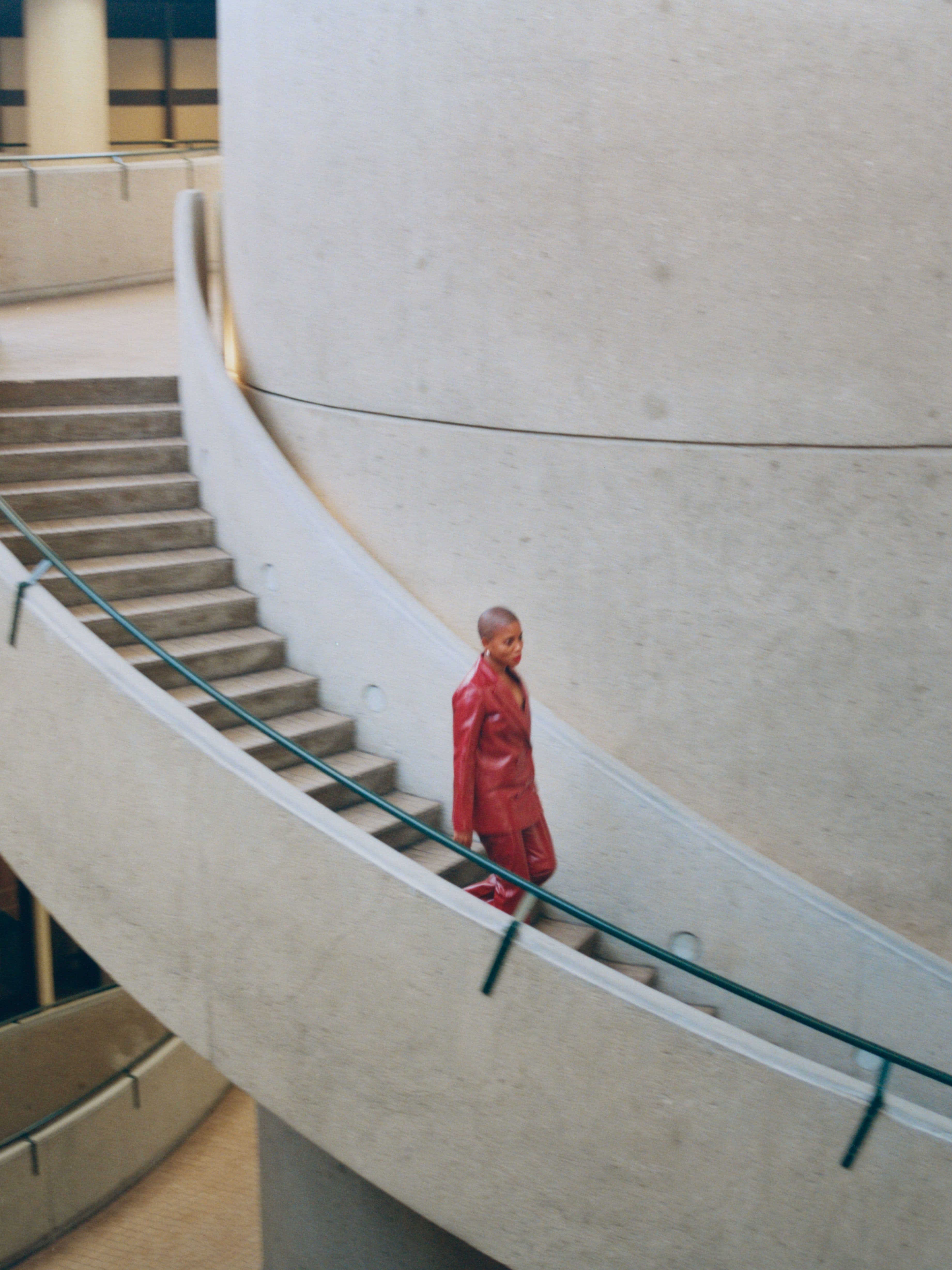 All clothing by Nour Hammour. Earrings by Leigh Miller.