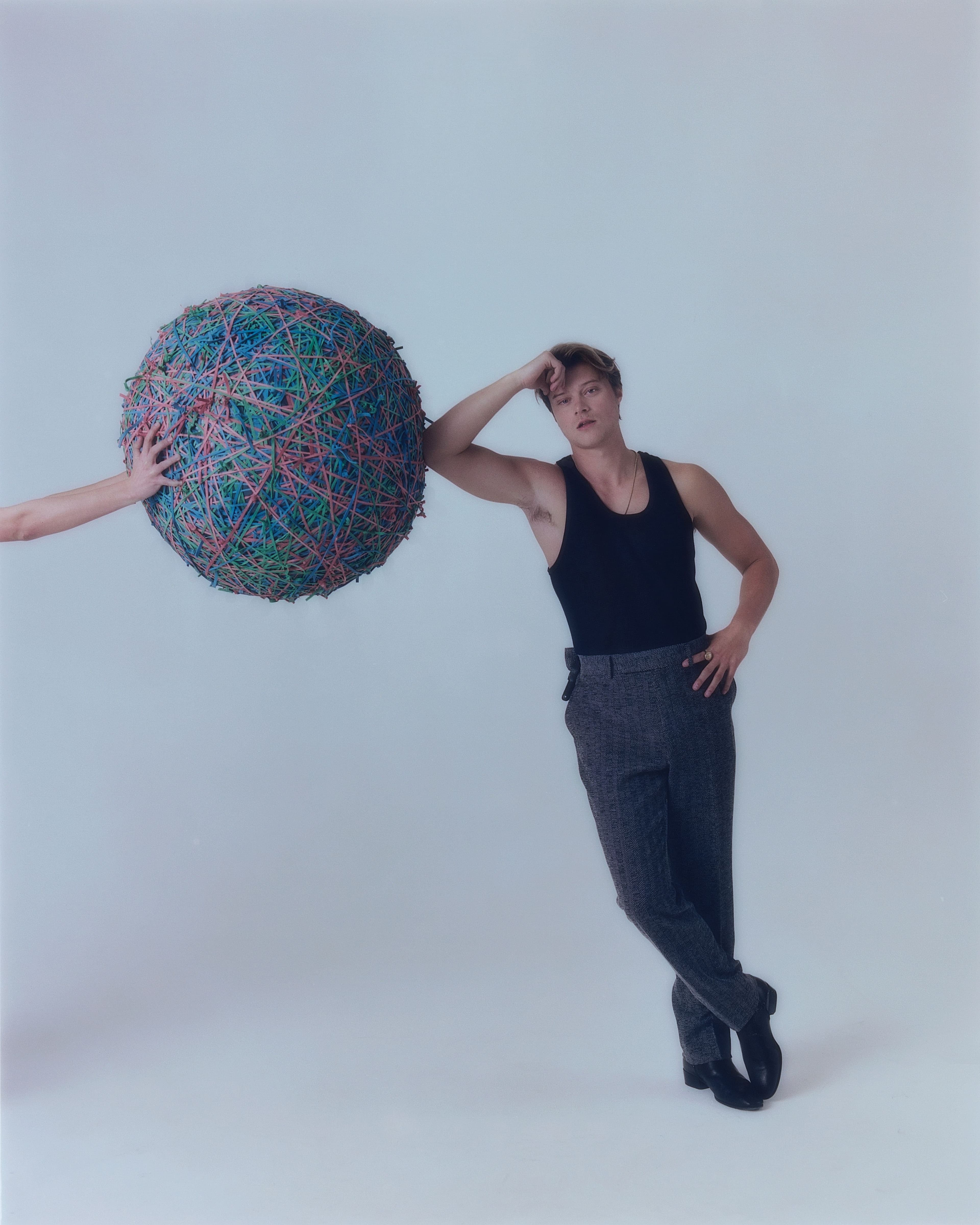 Tank top by Hanro. Pants by Dzojchen.