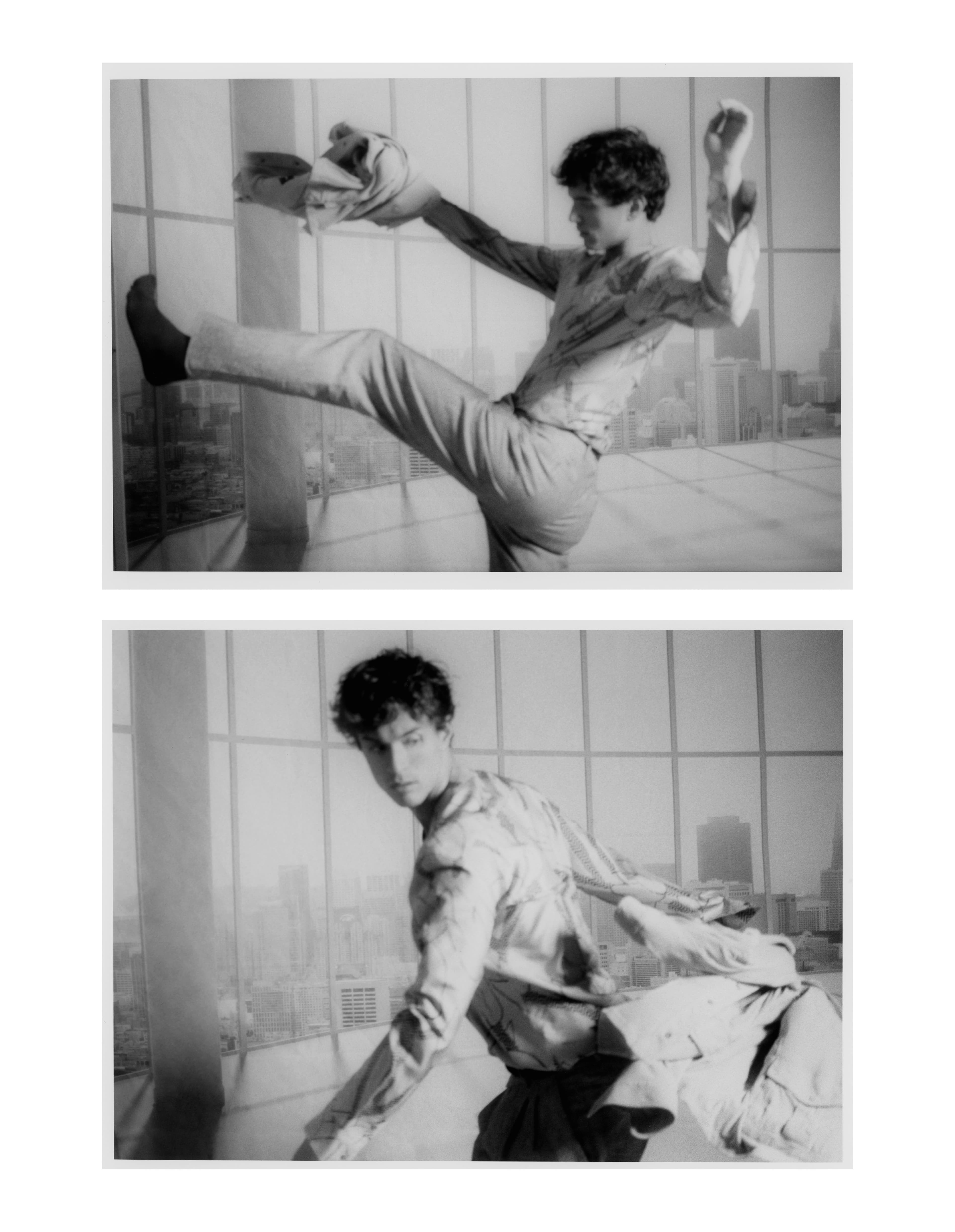 All clothing by Giorgio Armani