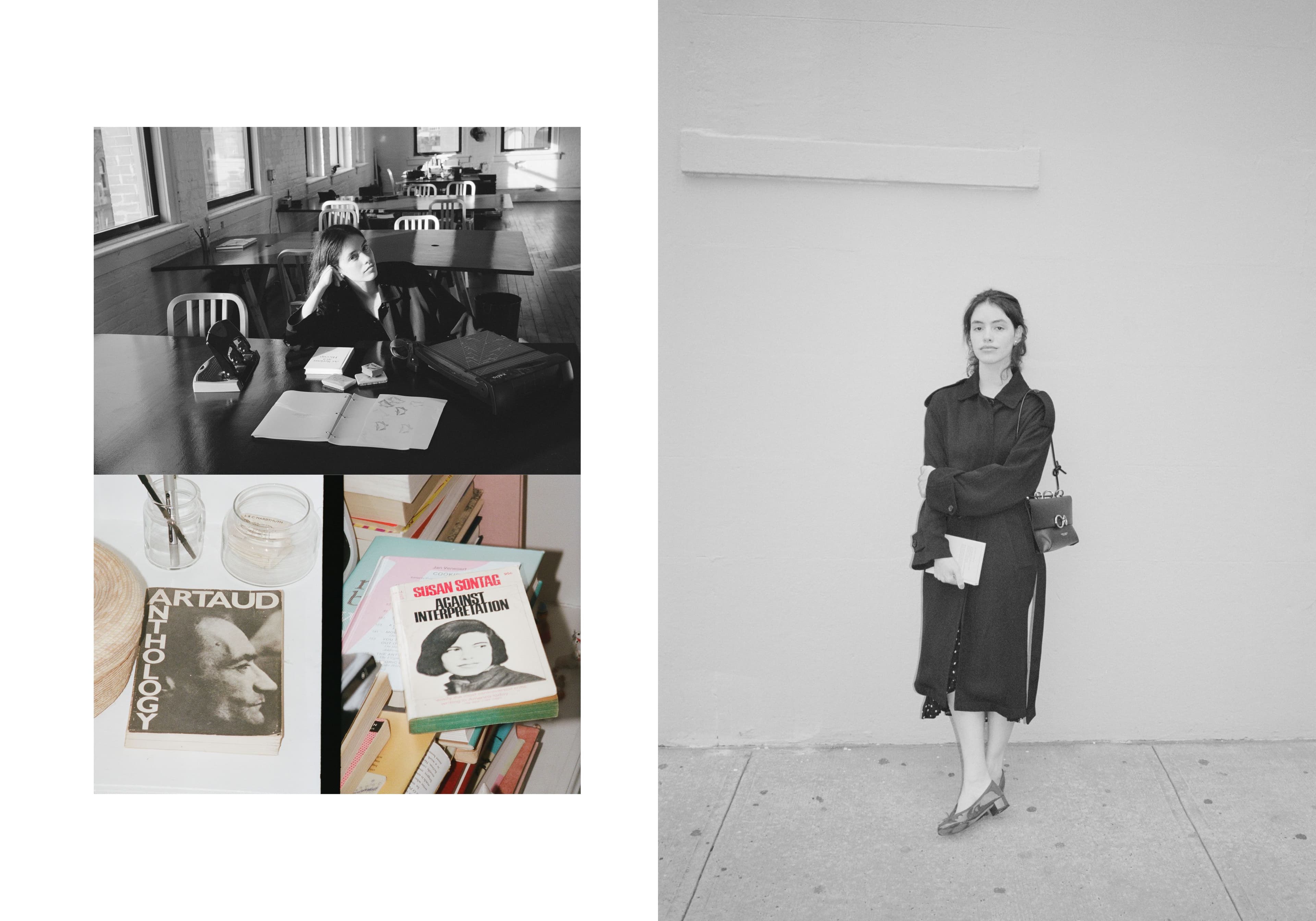 All clothing, Della Costa’s own