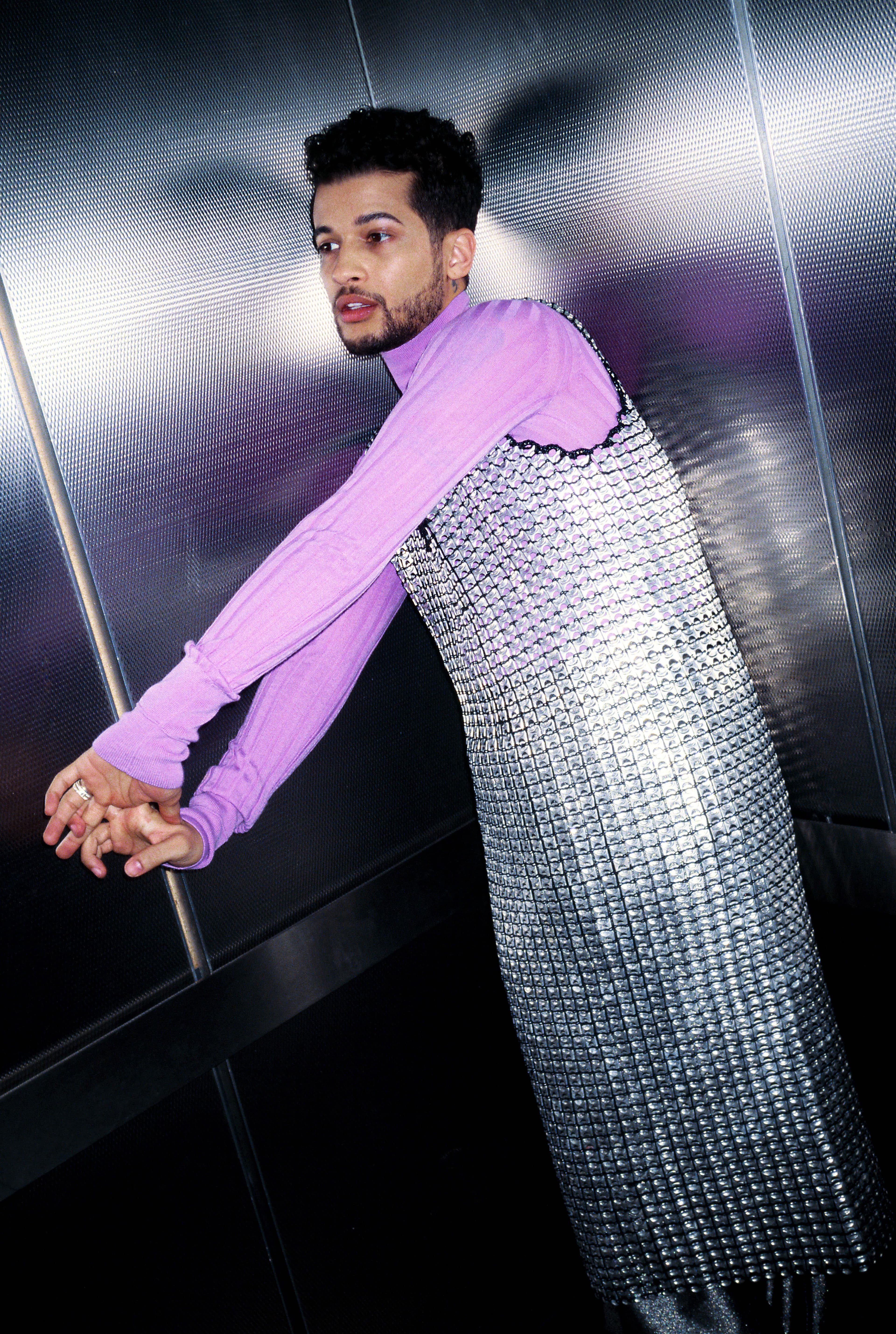 Dress from Arara Archive. Top by Marc Jacobs.