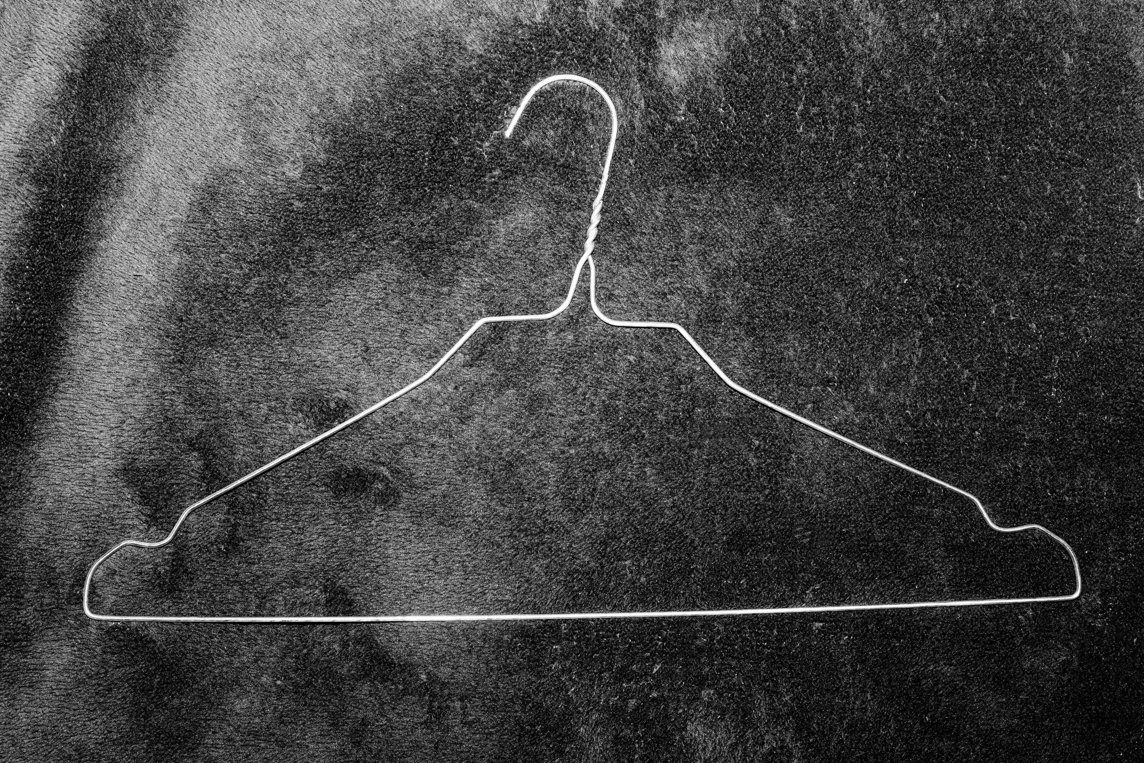Laia Abril; ’Coat Hanger’ from ’A History Of Misogyny, Chapter One, On Abortion;’ 2017: “Desperate pregnant women have been known to probe themselves with knitting needles, whalebone, turkey feathers, umbrella rods and the infamous coat hanger. These can cause infection, haemorrhage, sterility and death. Abortion rights advocates worldwide have long used the coat hanger to symbolize what the anti-choice movement is trying to avoid. Ironically, the risky DIY method is seeing a resurgence in the United States, as access to safe and legal abortion falters.“