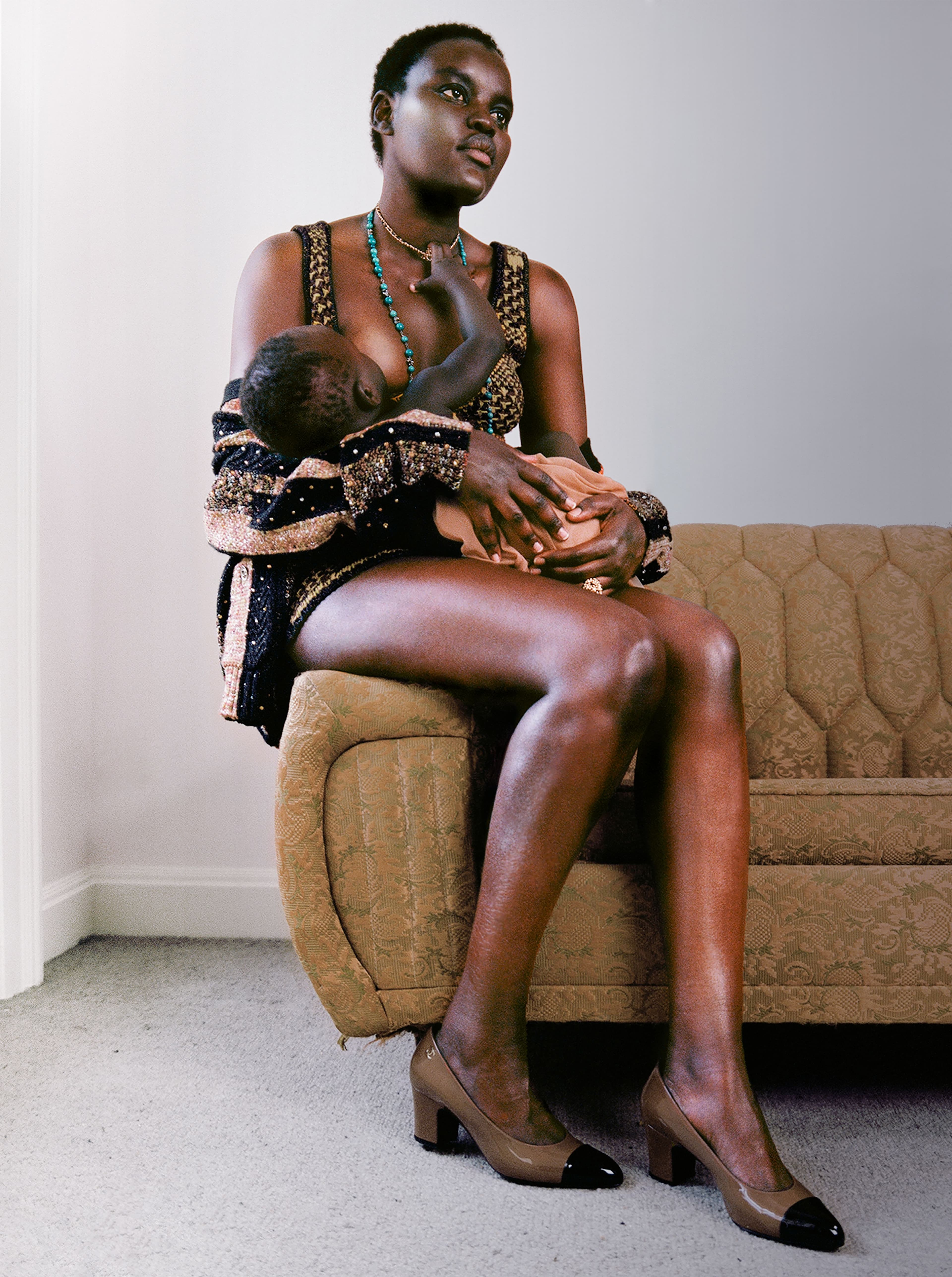 All clothing by Chanel.